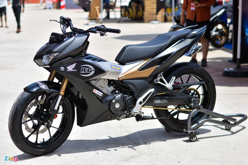 Chi tiết Honda Winner X với dàn chân Honda CB150R Neo Sport Cafe