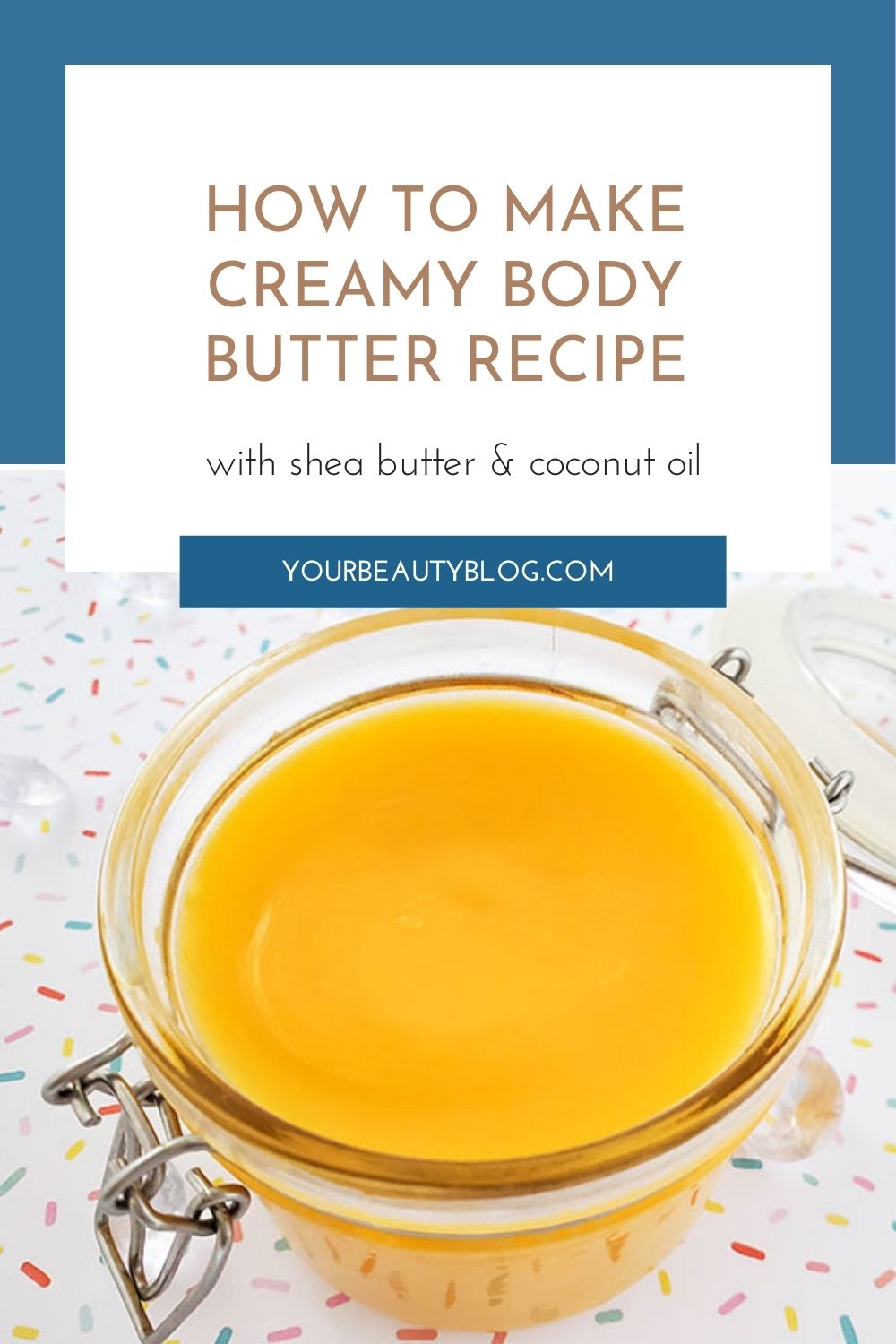 How to Make Creamy Body Butter With Shea Butter, Coconut Oil
