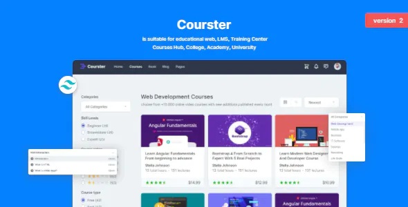 Educational Platform and Learning System Template