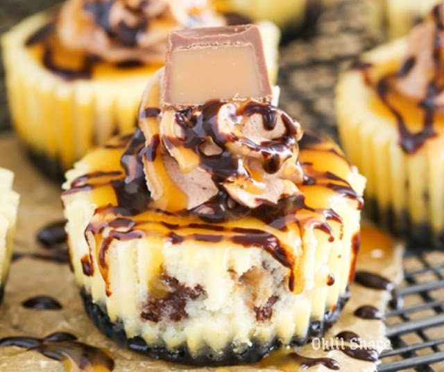 Mini Rolo Cheesecakes Recipe