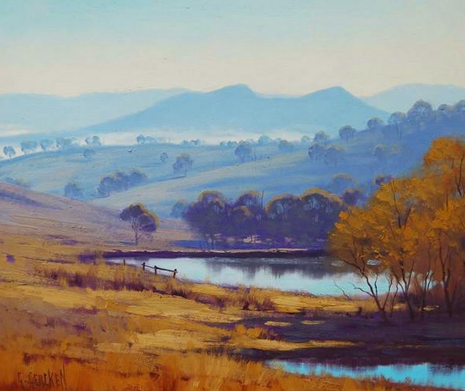 Historia y evolución de la pintura artística Láminas de Paisajes