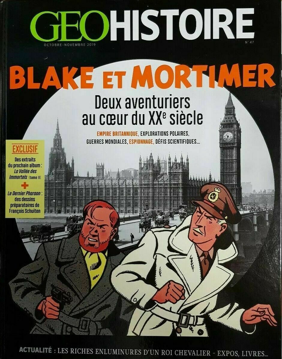 Blake et Mortimer : deux aventuriers au coeur du XXe siècle
