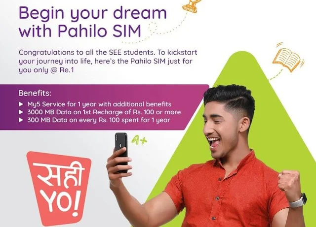 Ncell Pahilo SIM for SEE Students