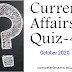 October 2020 Current Affairs Quiz - 4 (#eduvictors)(#currentAffairsQuiz)(#OctoberCurrentAffiars)