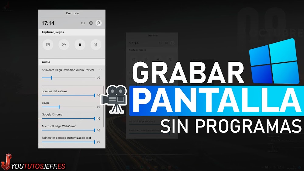 GRABAR PANTALLA Windows 11 Sin Programas