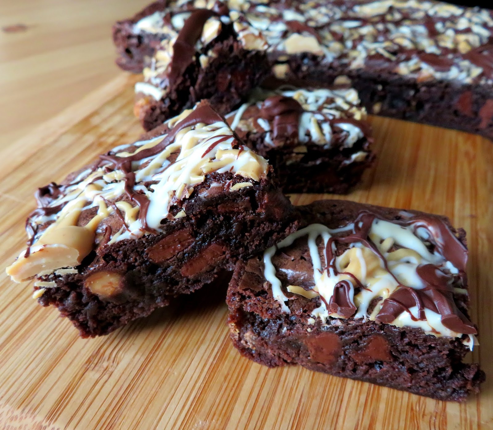 Triple Chocolate Fudge Brownies The English Kitchen