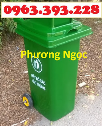 Thùng rác nhựa 120 Lít nắp hở, thùng rác công cộng, thùng rác nắp hở nhựa HDPE TRNH120L4 Thùng rác nhựa 120 Lít nắp hở, thùng rác công cộng, thùng rác nắp hở nhựa HDPE TRNH120L4