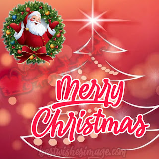 merry christmas images photo free download with christmas tree