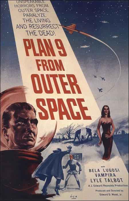 Plan 9 del espacio exterior (1956) Ed Wood (Coloreada)