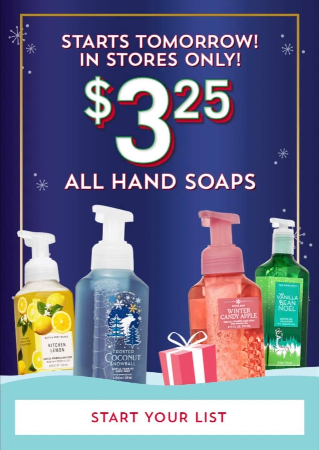 Life Inside the Page Bath & Body Works Saturday, November 28th, 2020