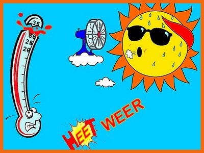 Afbeeldingsresultaat voor warm weer