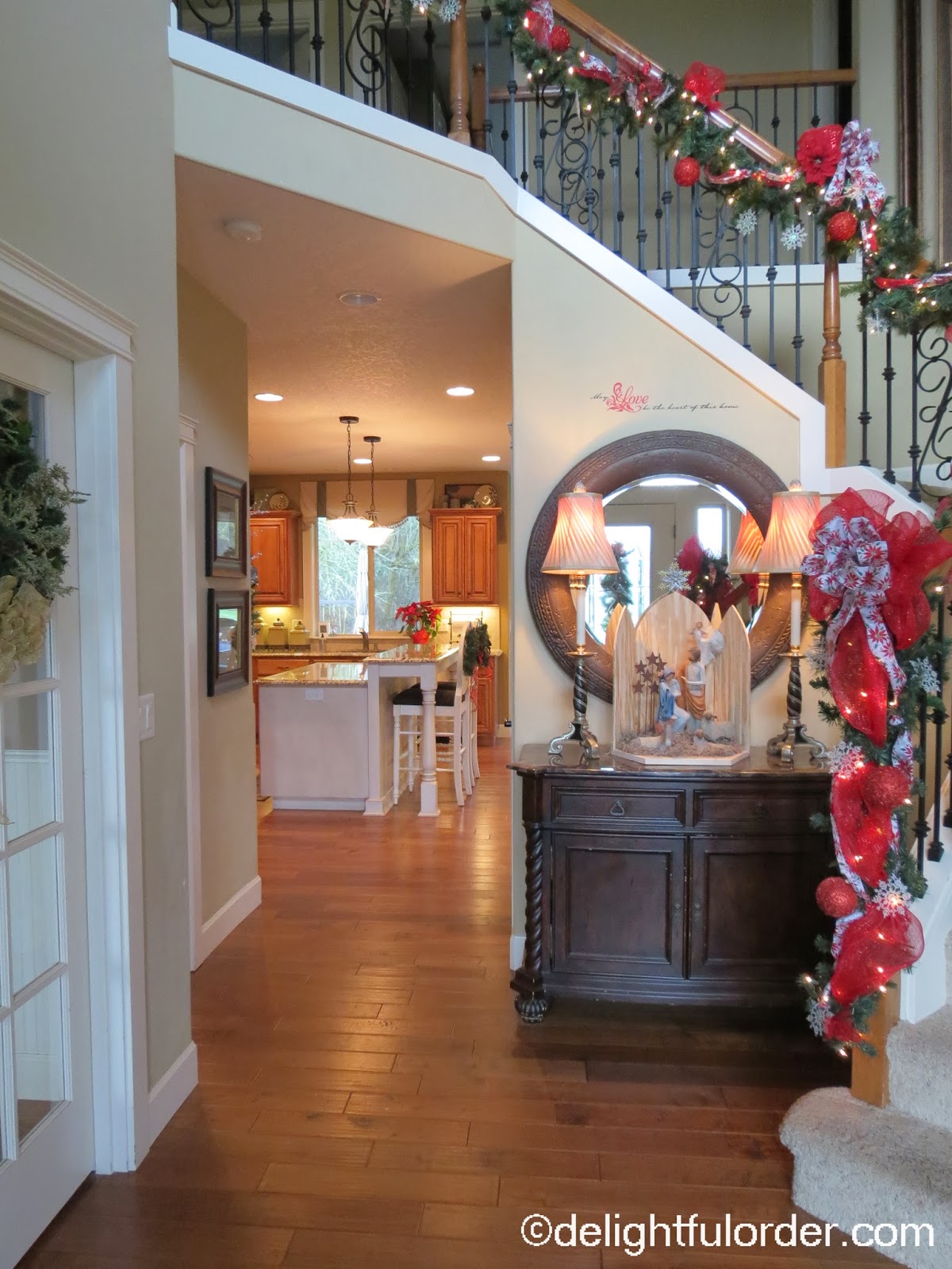 Delightful Order My 2013 Christmas Decor Home Tour