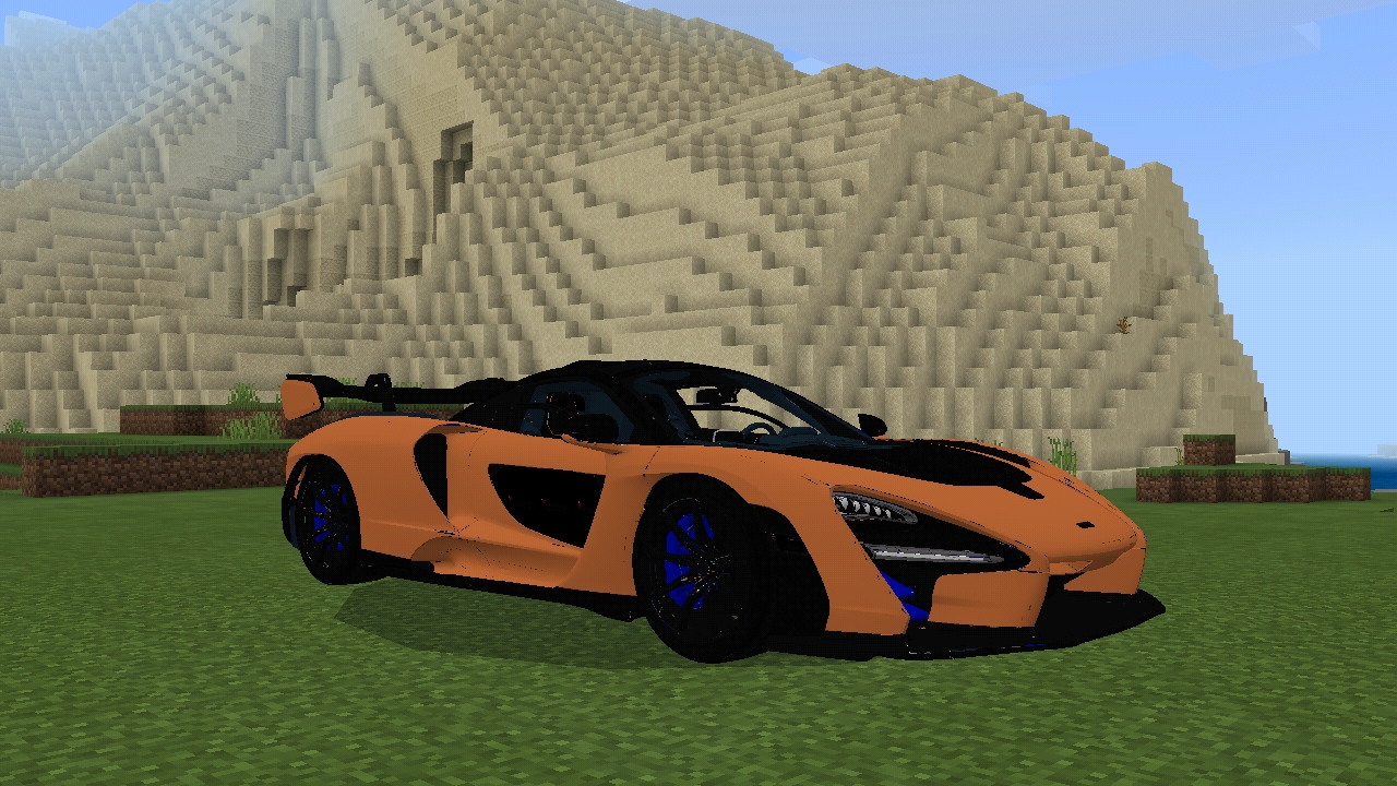 McLaren Sports Car Minecraft Addon GAMING BLOG