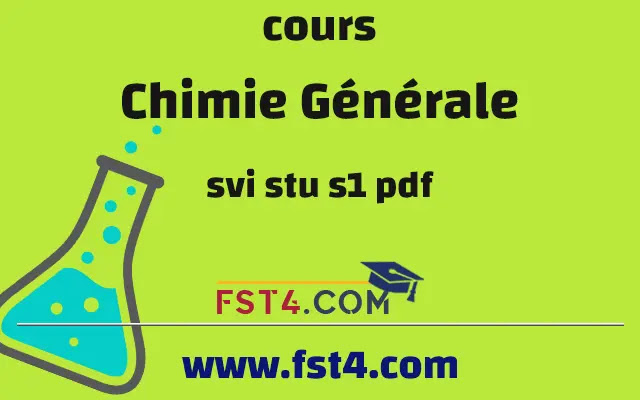 Chimie Générale svi stu s1 Chimie Générale svi stu s1