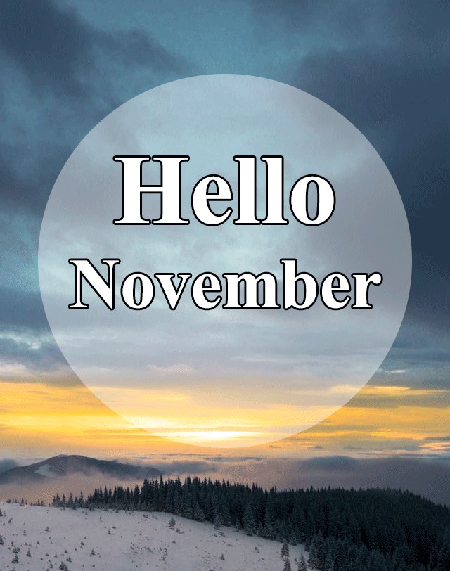 Trọn Bộ Hình Ảnh Chào Tháng 11 Đẹp Nhất, Hello November 2020