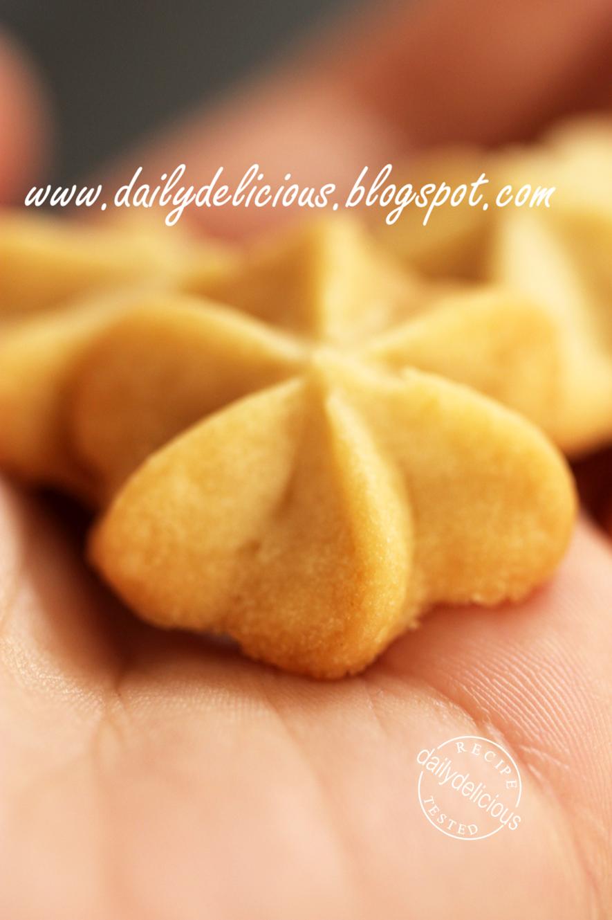 dailydelicious Maple Syrup Butter Cookies