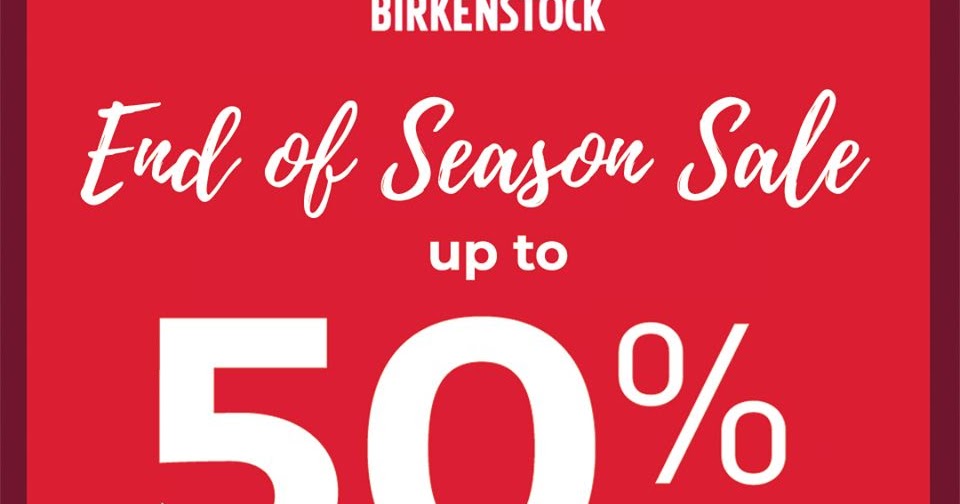 birkenstock end of season sale