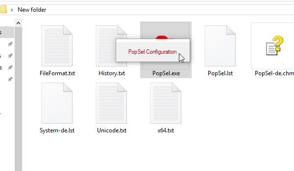 PopSel hilft Ihnen, alle Windows-Tools und -Einstellungen von einem Ort aus zu öffnen