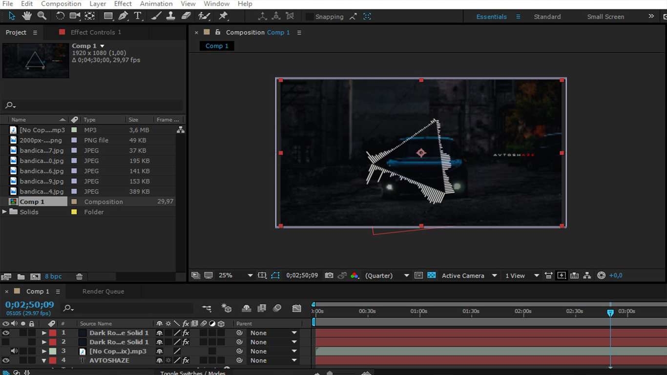 Free AE Template 2 After Effects Azergamer
