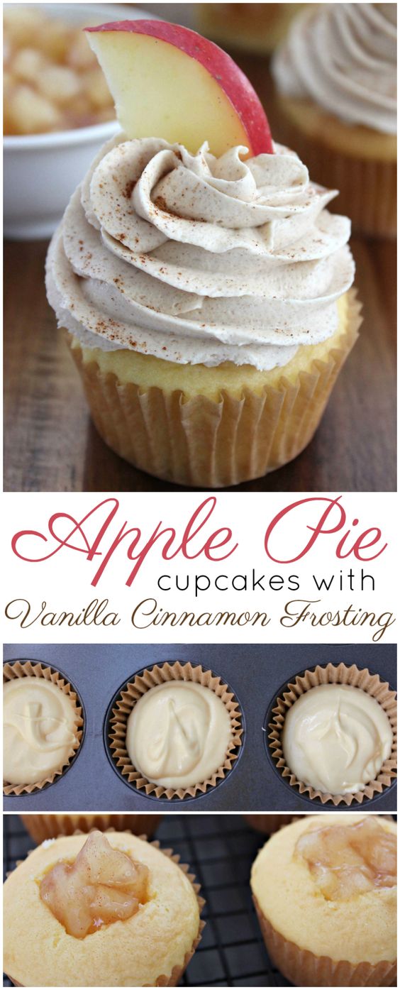 APPLE PIE CUPCAKES WITH VANILLA CINNAMON FROSTING #recipes #baking #bakingrecipes #food #foodporn #healthy #yummy #instafood #foodie #delicious #dinner #breakfast #dessert #lunch #vegan #cake #eatclean #homemade #diet #healthyfood #cleaneating #foodstagram APPLE PIE CUPCAKES WITH VANILLA CINNAMON FROSTING #recipes #baking #bakingrecipes #food #foodporn #healthy #yummy #instafood #foodie #delicious #dinner #breakfast #dessert #lunch #vegan #cake #eatclean #homemade #diet #healthyfood #cleaneating #foodstagram