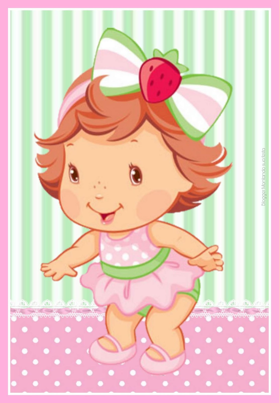 Kit Decorativo Moranguinho Baby