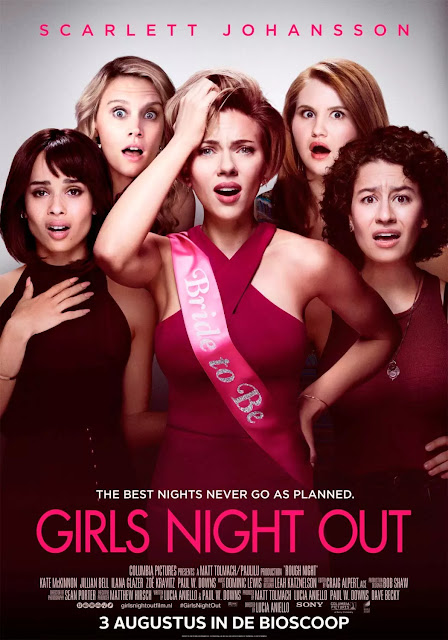 Scarlett Johansson en nuevo cartel de Una Noche Fuera de Control