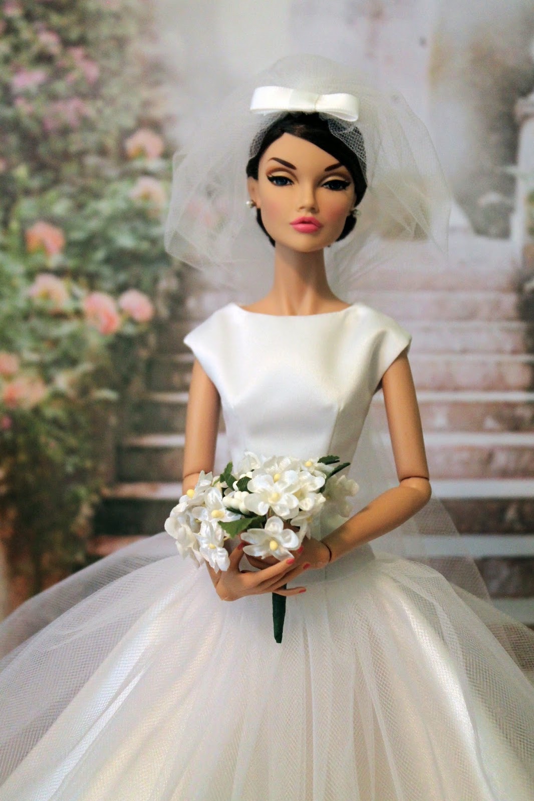 Diane on Whidbey Island: "Funny Face" Wedding Dress