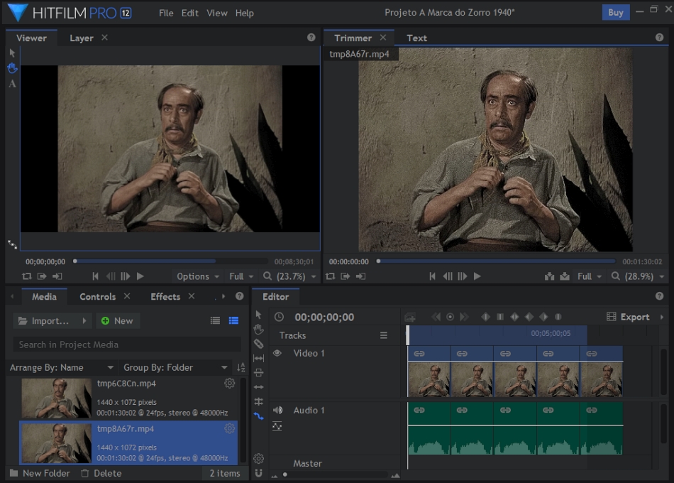 A MARCA DO ZORRO COLORIZADO (REMUX/DUAL ÁUDIO/1080P) - 1940 HitFilmes