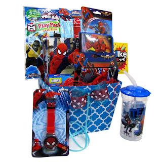 Christmas Gift Baskets For Kids Spiderman Fun & Games Accessory Toys, Playing Card