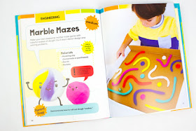 How to Make Play Dough and Cardboard Mazes- Such a great STEAM activity for kids of all ages (preschool + elementary!)