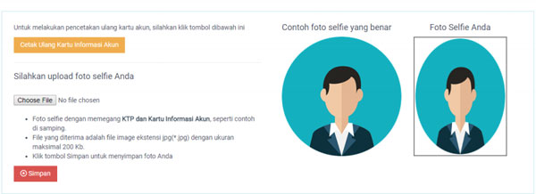 upload foto selfie sscn bkn isi biodata pendaftaran cpns 2018