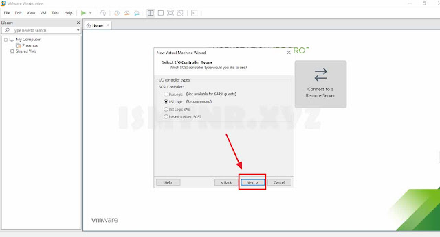 membuat vm di vmware