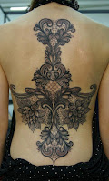 Photos of tattoos in the Baroque style 1