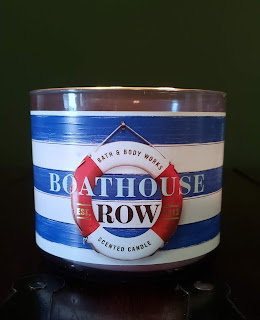 Bath & Body Works Boathouse Row Large 3 Wick 14.5 oz Candle 