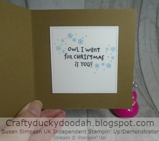 Craftyduckydoodah, Have A Hoot, Stampin' Up, Hopping Around The World,