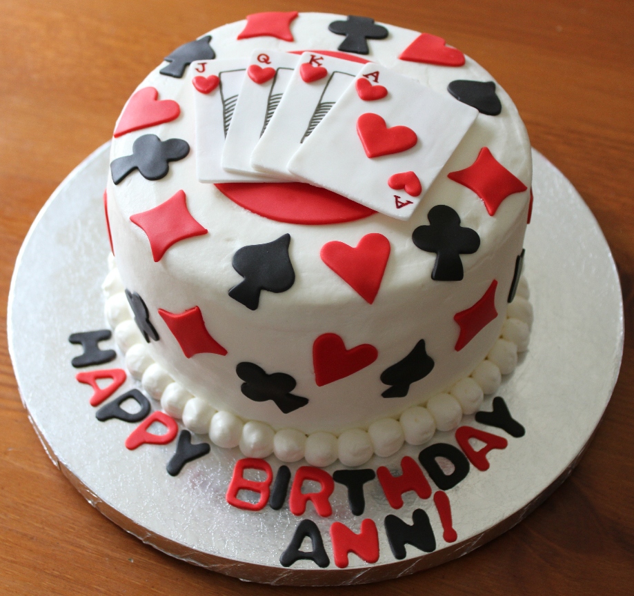Emily's Delights Playing Cards Cake