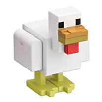 Minecraft Chicken Craft-a-Block Playsets Figure