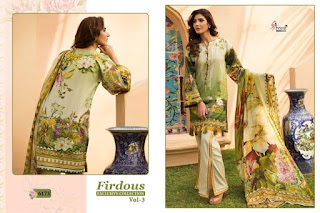 Shree fab Firdous Exclusive Collection vol 3 pakistani Suits