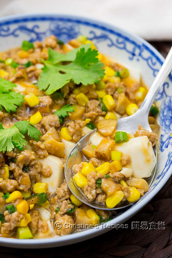 Steamed Tofu with Pork Mince02