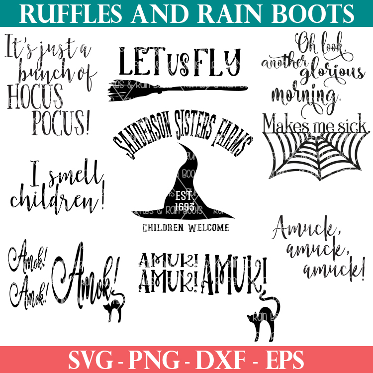 Download Free Where To Find Free Sanderson Hocus Pocus Inspired Svgs SVG Cut Files