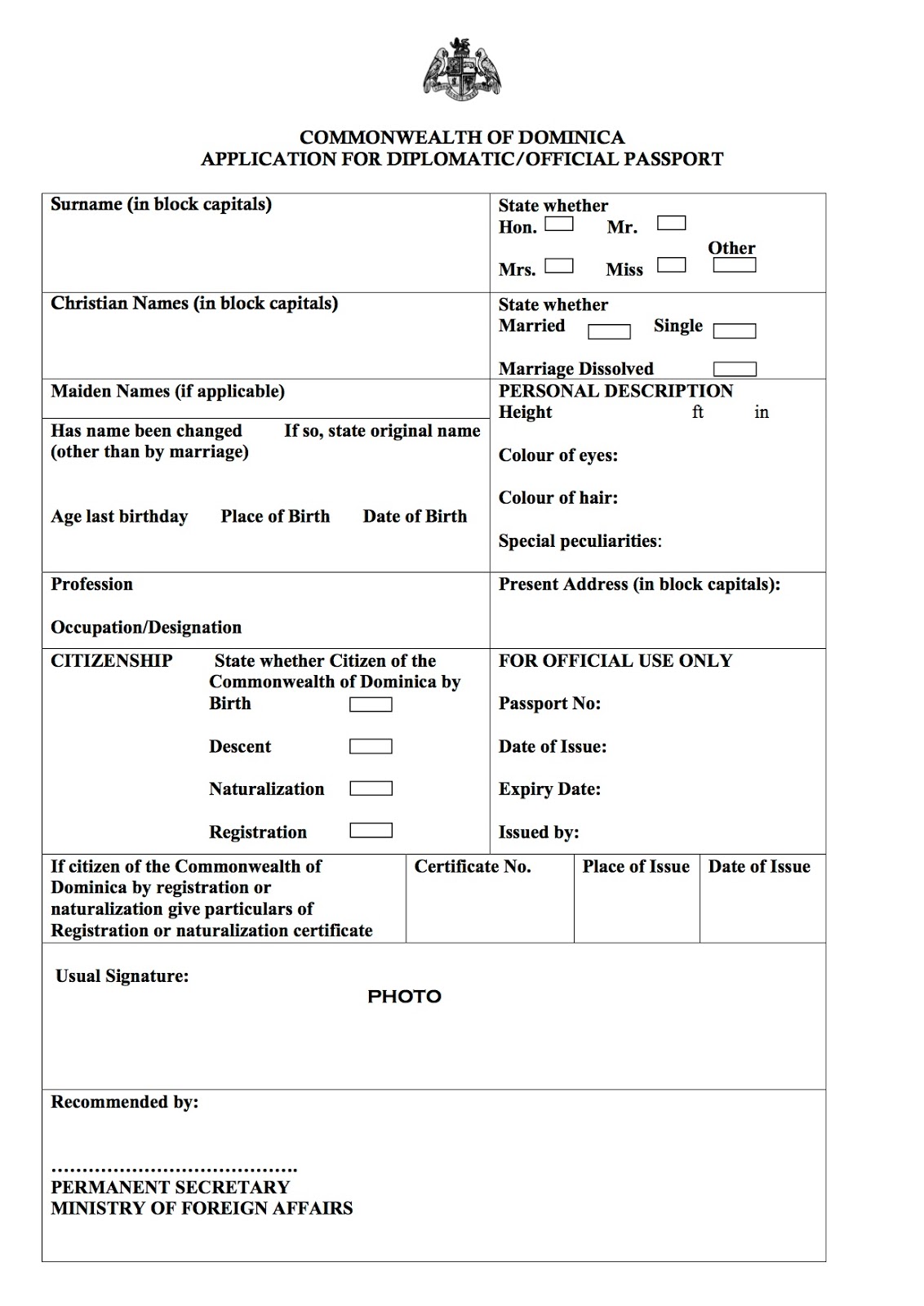 Kenneth Rijock S Financial Crime Blog Dominica S Application For A Diplomatic Passport An