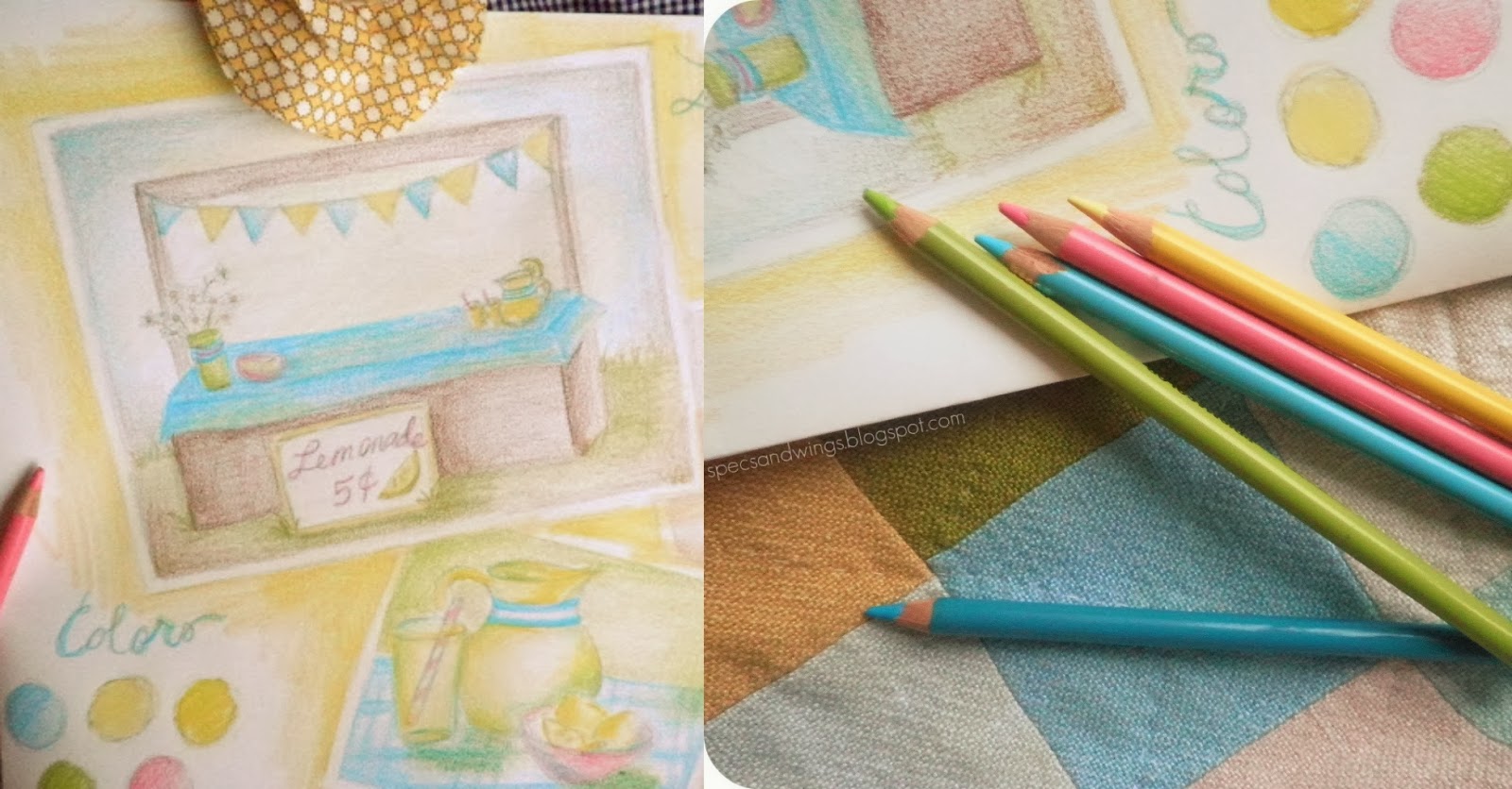 Specs and Wings Sketching Paper vs. Digital