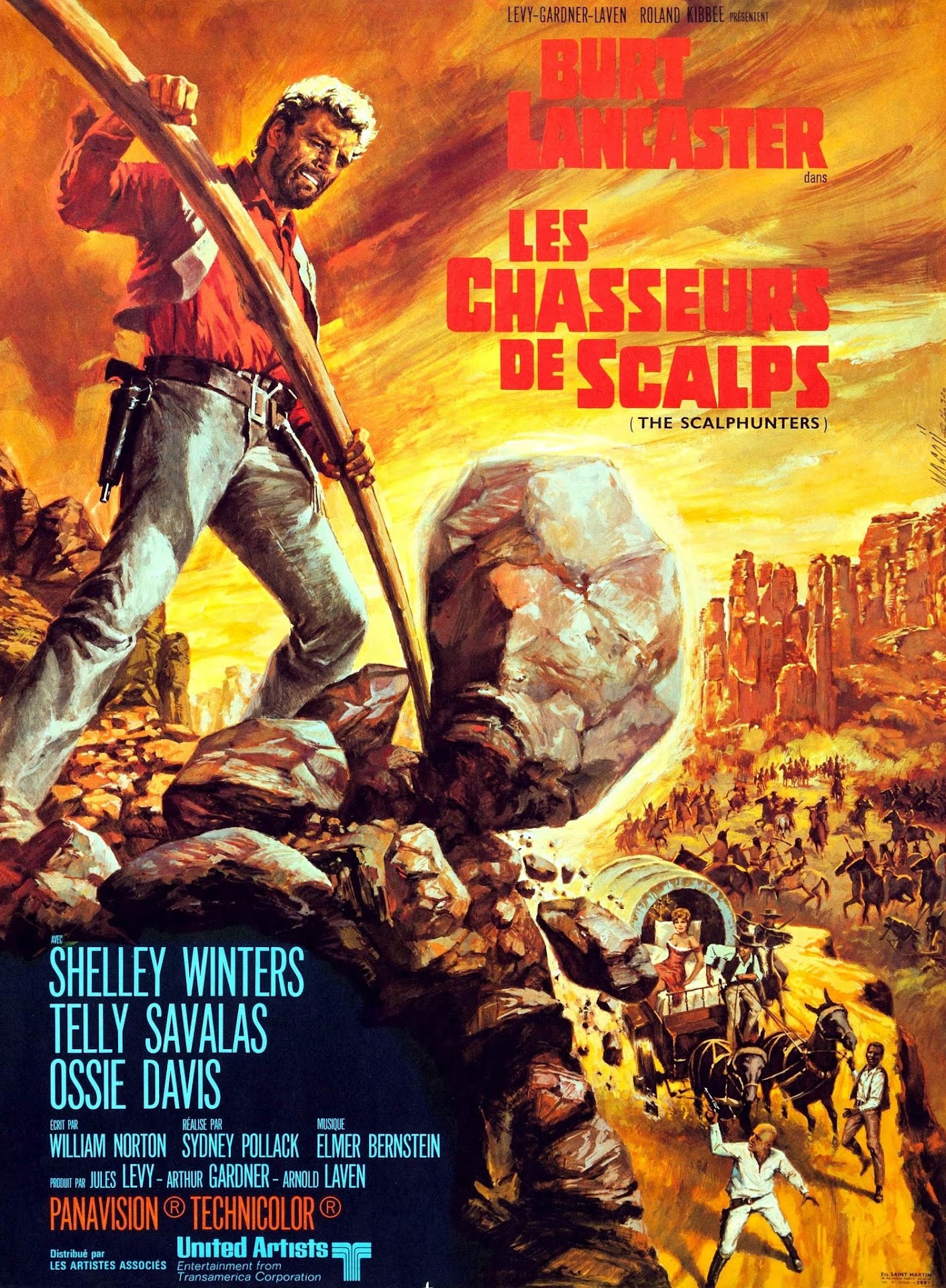 Les chasseurs de scalps (1967) Sydney Pollack - The scalphunters (03.1967 / 05.1967)