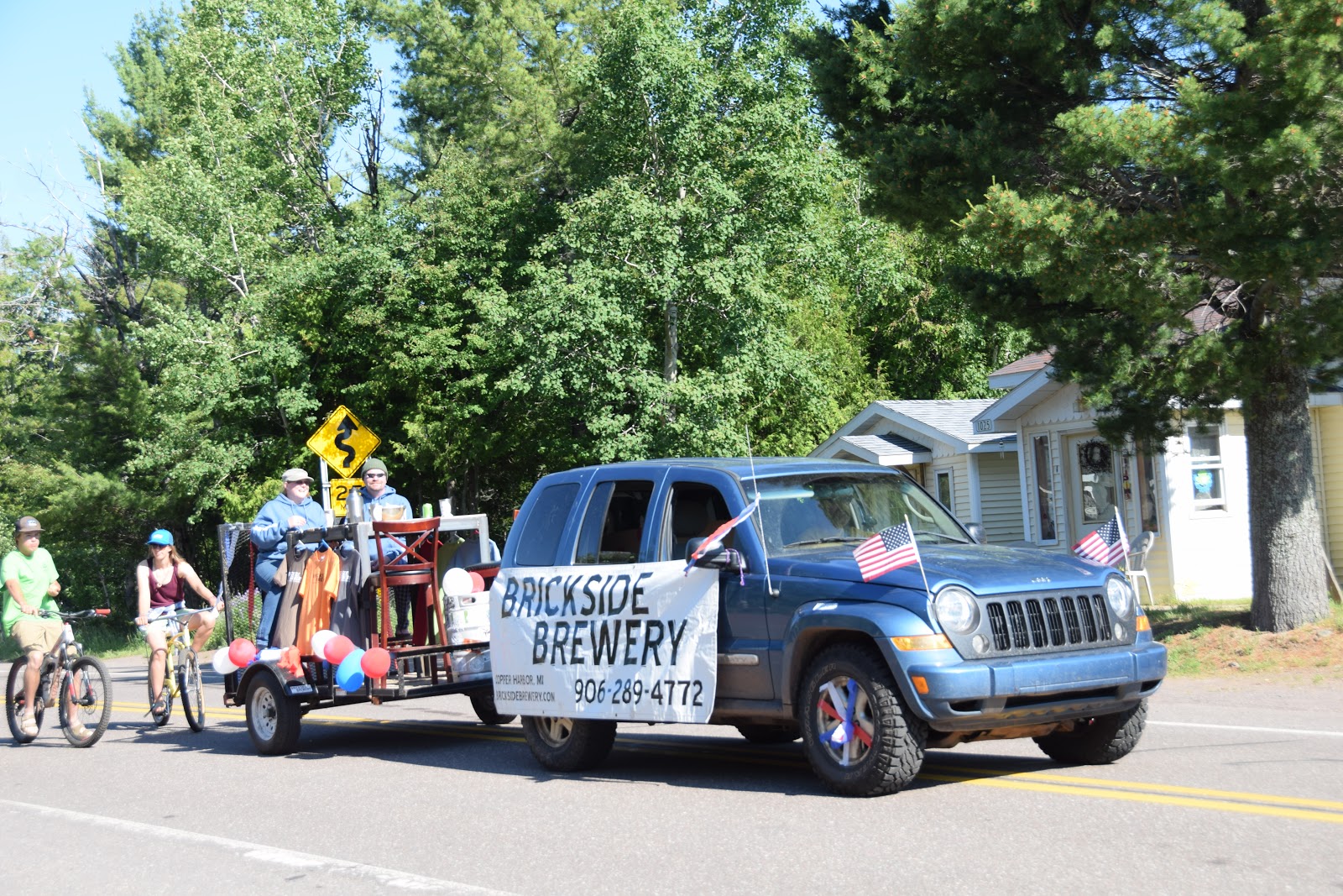 Retirement 2.0 Fourth of July Parade in Copper Harbor MI