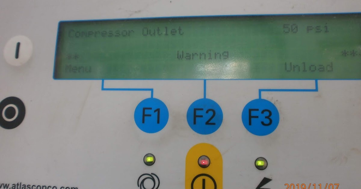 Trouble Shoot Air Compressor Atlas Copco Model ZR750 Tidak Dapat