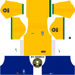 Dream League Soccer Kits: Brasil (Titular) 20/21 - DLS19 ...