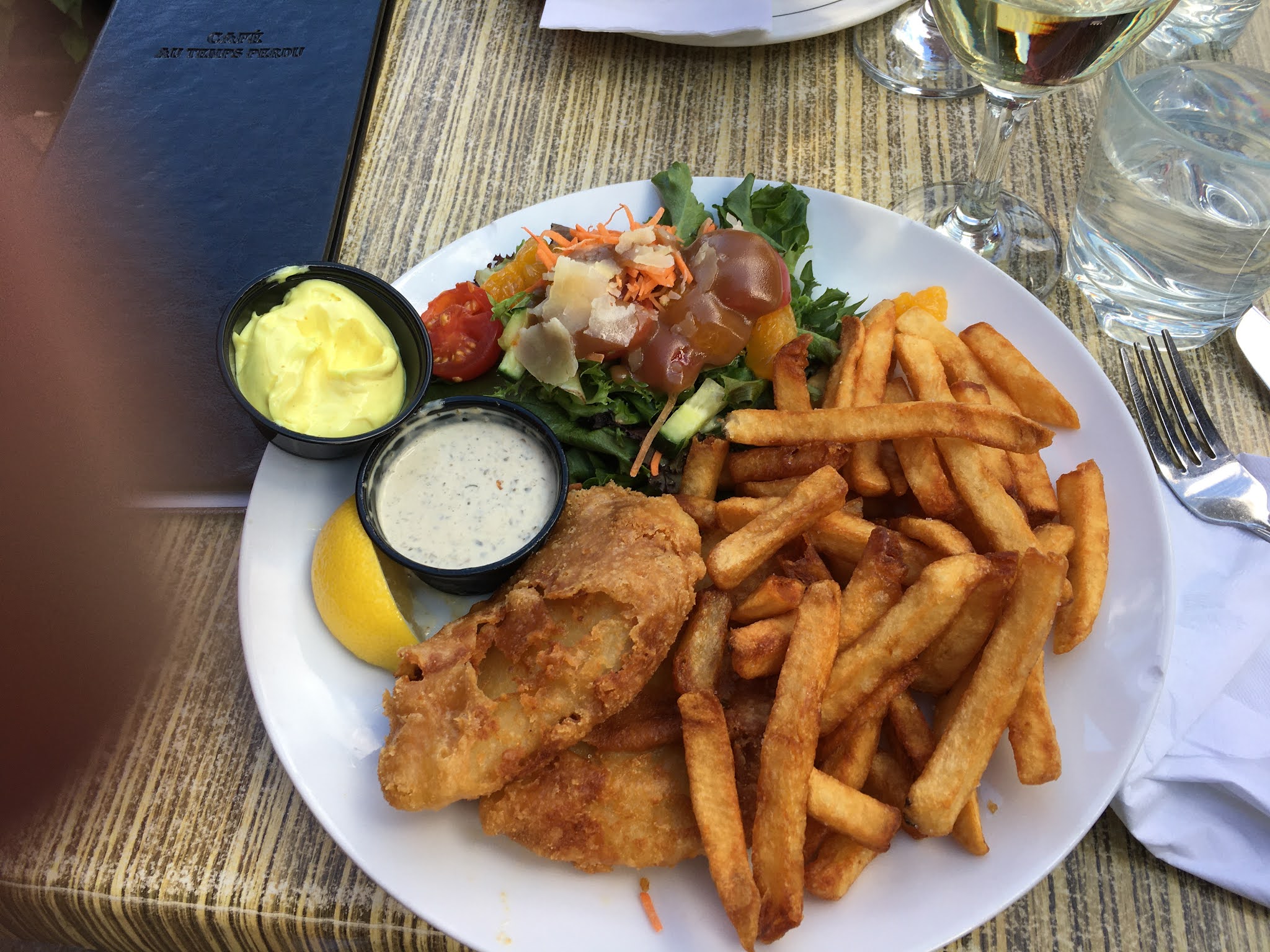 Vraie fiction Fish & chips in Quebec City