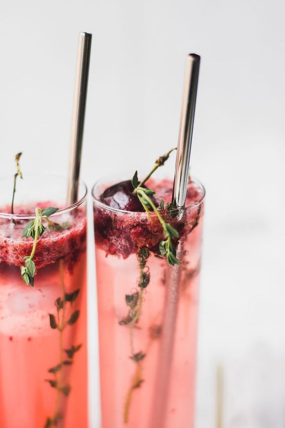 Cherry and Thyme Prosecco Smash Ideas For Cooking