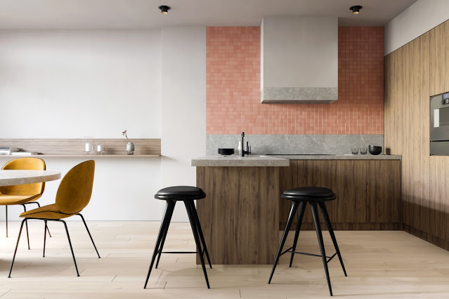 l shaped kitchen with island 1