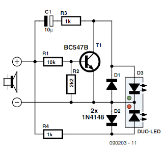 Audio Power Meter Circuit Diagram | Electronic Circuits Diagram